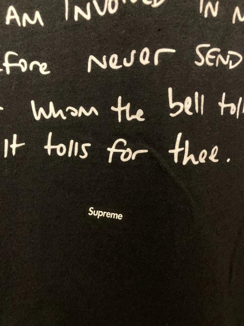 SUPREME（シュプリーム）SUPREME (シュプリーム) Corteiz (コーテイズ) 23FW Rules The World Tee / プリントTシャツ ブラック サイズ:XLの古着・服飾アイテム