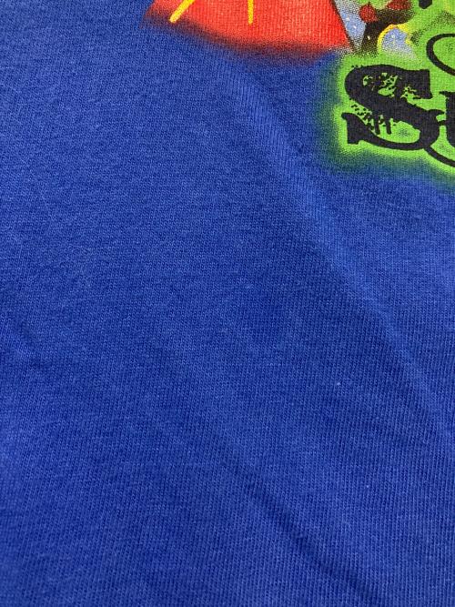 SUPREME（シュプリーム）SUPREME (シュプリーム) The Great Muta (グレート・ムタ) 23FW Muta Tee / プリントTシャツ ブルー サイズ:XLの古着・服飾アイテム