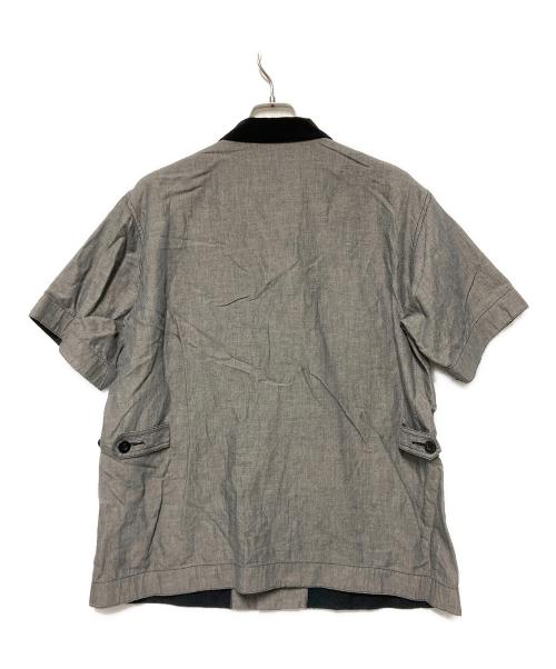 sacai（サカイ）sacai (サカイ) Dungaree Shirt グレー サイズ:2の古着・服飾アイテム
