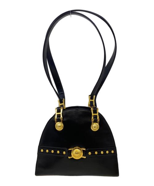 GIANNI VERSACE（ジャンニ・ヴェルサーチ）GIANNI VERSACE (ジャンニ・ヴェルサーチ) ショルダーバッグ ブラックの古着・服飾アイテム