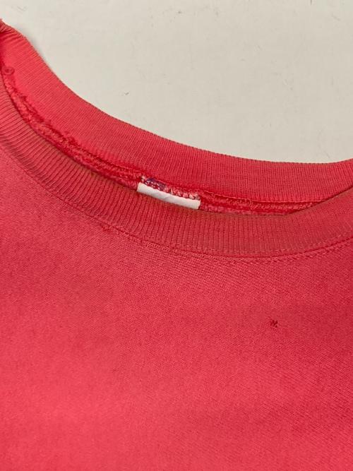 Champion REVERSE WEAVE（チャンピオン リバース ウィーブ）Champion REVERSE WEAVE (チャンピオン リバース ウィーブ) 90s リバースウィーブクルーネックスウェット / 90年代後期 ピンク サイズ:XLの古着・服飾アイテム