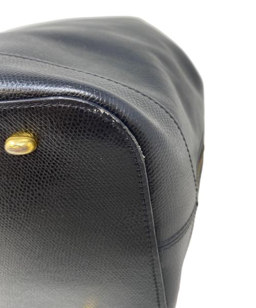 CELINE（セリーヌ）CELINE (セリーヌ) 巾着ショルダーバッグ ブラックの古着・服飾アイテム