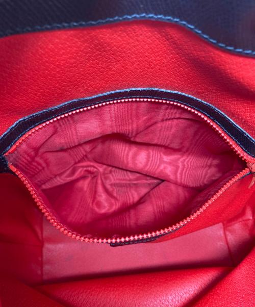 CELINE（セリーヌ）CELINE (セリーヌ) 巾着ショルダーバッグ ブラックの古着・服飾アイテム