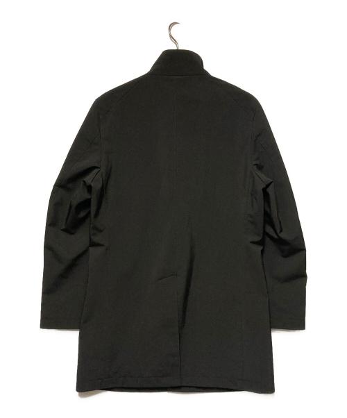 BURBERRY BLACK LABEL（バーバリーブラックレーベル）BURBERRY BLACK LABEL (バーバリーブラックレーベル) 比翼スタンドカラーコート ブラック サイズ:Mの古着・服飾アイテム