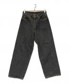 INTERIMインテリム）の古着「デニムパンツ」｜ブラック
