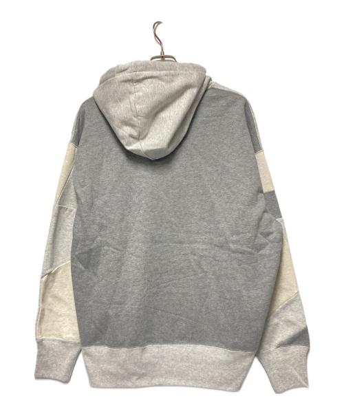 Champion（チャンピオン）Champion (チャンピオン) ANREALAGE (アンリアレイジ) 裏起毛プルオーバーパーカー グレー サイズ:L 未使用品の古着・服飾アイテム