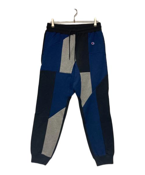 Champion（チャンピオン）Champion (チャンピオン) ANREALAGE (アンリアレイジ) スウェットパンツ ネイビー サイズ:L 未使用品の古着・服飾アイテム