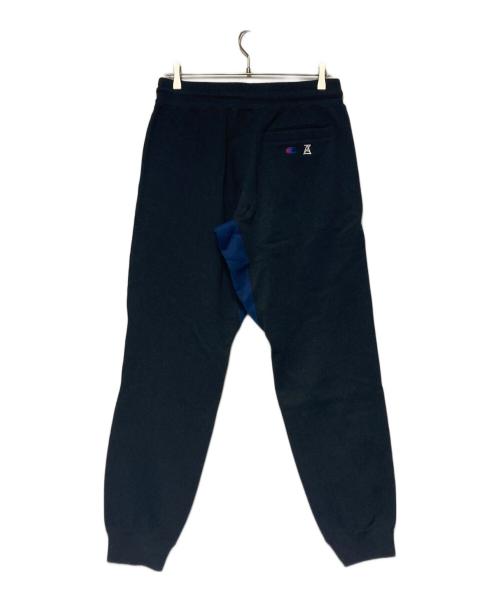 Champion（チャンピオン）Champion (チャンピオン) ANREALAGE (アンリアレイジ) スウェットパンツ ネイビー サイズ:L 未使用品の古着・服飾アイテム