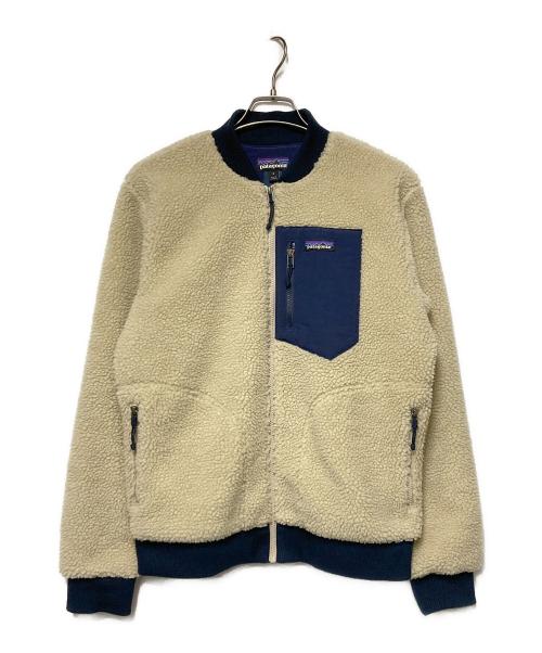 Patagonia（パタゴニア）Patagonia (パタゴニア) レトロXボマージャケット / フリースジャケット アイボリー サイズ:Sの古着・服飾アイテム