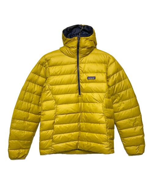 Patagonia（パタゴニア）Patagonia (パタゴニア) Down Sweater Hoody Pullover / ダウンジャケット イエロー サイズ:Sの古着・服飾アイテム