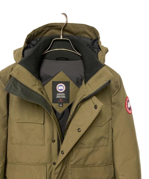 CANADA GOOSE（カナダグース）CANADA GOOSE (カナダグース) MAITLAND PARKA / ダウンジャケット カーキ サイズ:Mの古着・服飾アイテム