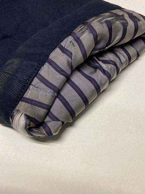 COMME des GARCONS HOMME（コムデギャルソン オム）COMME des GARCONS HOMME (コムデギャルソン オム) 03AW コットンPコート / 田中オム ネイビー サイズ:Mの古着・服飾アイテム