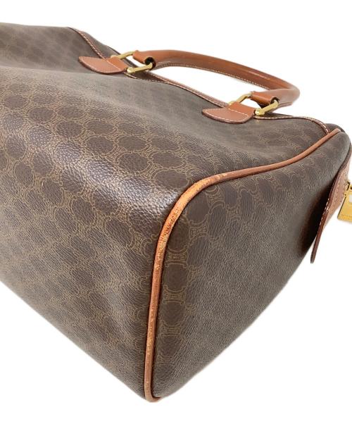 CELINE（セリーヌ）CELINE (セリーヌ) マカダムミニボストンバッグ ブラウンの古着・服飾アイテム