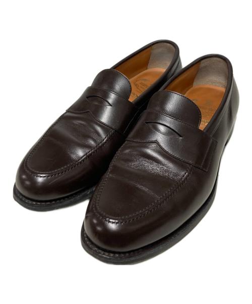 SCOTCH GRAIN（スコッチグレイン）SCOTCH GRAIN (スコッチグレイン) コインローファー ブラウン サイズ:25 1/2の古着・服飾アイテム