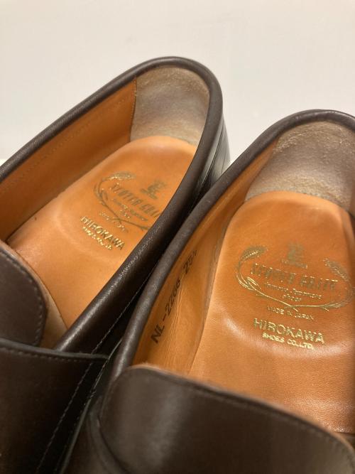 SCOTCH GRAIN（スコッチグレイン）SCOTCH GRAIN (スコッチグレイン) コインローファー ブラウン サイズ:25 1/2の古着・服飾アイテム