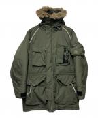 NIKE ACGナイキエーシージー）の古着「00s N-3Bダウンパーカ / ダウンジャケット」｜カーキ