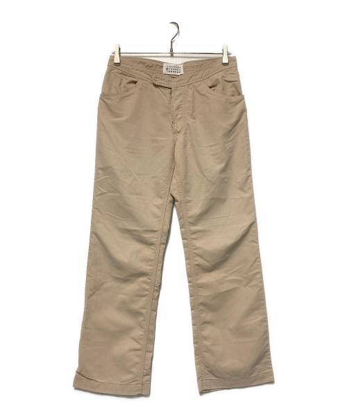 Maison Martin Margiela（メゾンマルタンマルジェラ）Maison Martin Margiela (メゾンマルタンマルジェラ) ストレートパンツ / 本人期 ベージュ サイズ:48の古着・服飾アイテム