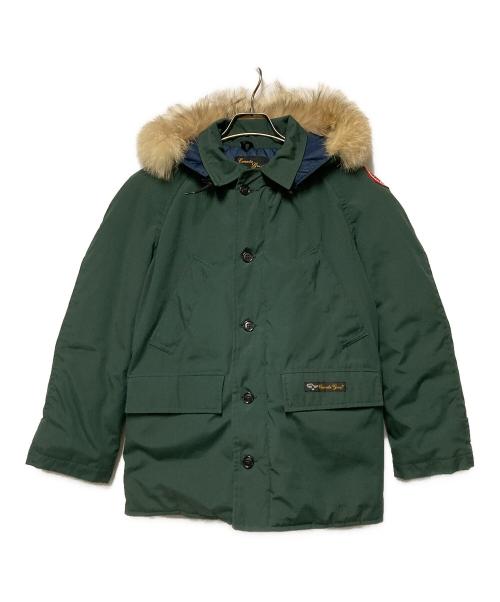 CANADA GOOSE（カナダグース）CANADA GOOSE (カナダグース) ダウンジャケット グリーン サイズ:Mの古着・服飾アイテム