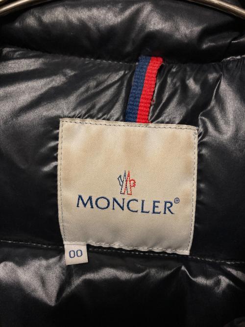 MONCLER（モンクレール）MONCLER (モンクレール) ダウンジャケット ブラック サイズ:00の古着・服飾アイテム