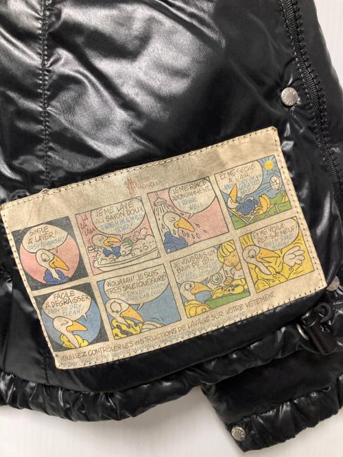MONCLER（モンクレール）MONCLER (モンクレール) ダウンジャケット ブラック サイズ:00の古着・服飾アイテム