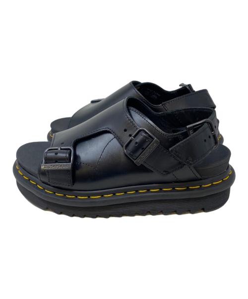 Dr.Martens（ドクターマーチン）Dr.Martens (ドクターマーチン) Y's (ワイズ) DAYNE Y's /レザーストラップサンダル ブラック サイズ:UK4の古着・服飾アイテム