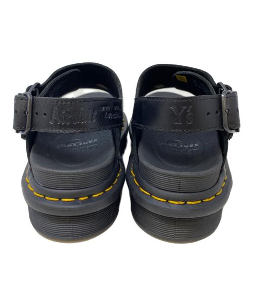 Dr.Martens（ドクターマーチン）Dr.Martens (ドクターマーチン) Y's (ワイズ) DAYNE Y's /レザーストラップサンダル ブラック サイズ:UK4の古着・服飾アイテム