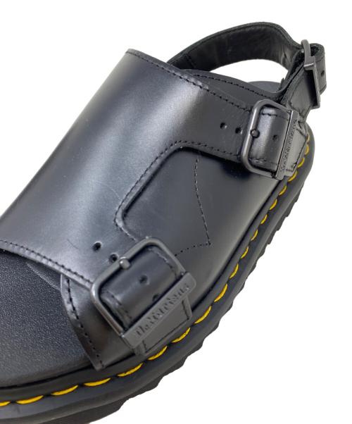 Dr.Martens（ドクターマーチン）Dr.Martens (ドクターマーチン) Y's (ワイズ) DAYNE Y's /レザーストラップサンダル ブラック サイズ:UK4の古着・服飾アイテム