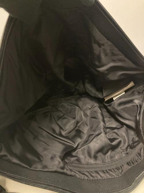 Y's（ワイズ）Y's (ワイズ) Cote&Ciel (コートエシエル) ナイロンショルダーバッグ ブラックの古着・服飾アイテム