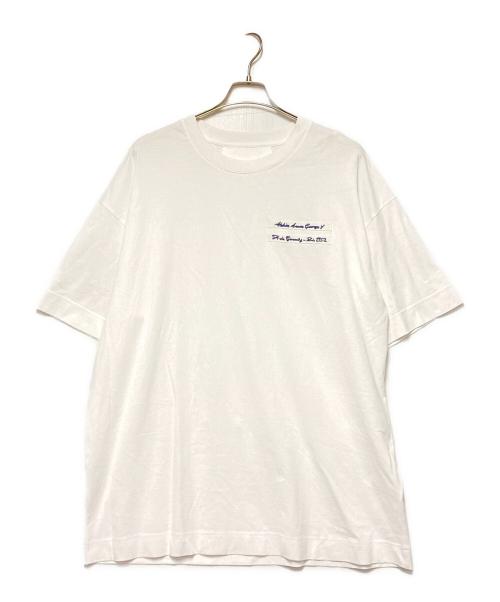 GIVENCHY（ジバンシィ）GIVENCHY (ジバンシィ) 24SS Gros Grain in Cotton T-Shirt / Tシャツ ホワイト サイズ:XL 未使用品の古着・服飾アイテム
