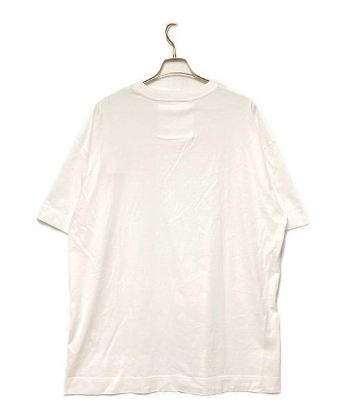 GIVENCHY（ジバンシィ）GIVENCHY (ジバンシィ) 24SS Gros Grain in Cotton T-Shirt / Tシャツ ホワイト サイズ:XL 未使用品の古着・服飾アイテム