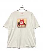 SUPREMEシュプリーム）の古着「20FW Bear Tee / プリントTシャツ」｜ホワイト