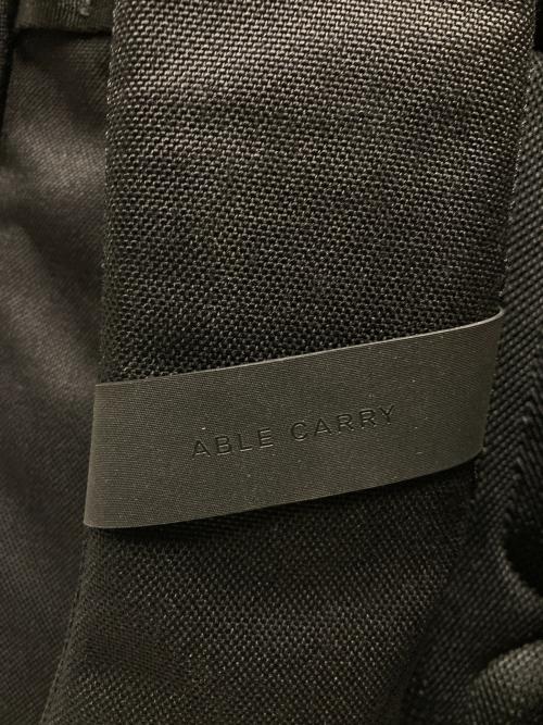 ABLE CARRY（エイブルキャリー）ABLE CARRY (エイブルキャリー) Daily Plus Cordura re/cor 1000D ブラックの古着・服飾アイテム
