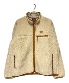 Patagonia（パタゴニア）の古着「24SS ナチュラル・ブレンド・レトロ・カーディガン / ボアフリースジャケット」｜ベージュ