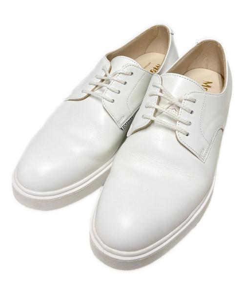 MARBOT（マルボー）MARBOT (マルボー) FRENCH SERVICEMAN / レザーオフィサーシューズ ホワイト サイズ:38の古着・服飾アイテム