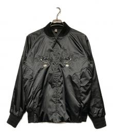 adidas（アディダス）の古着「オールブラックススカジャン / 日本限定」｜ブラック