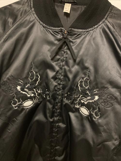 adidas（アディダス）adidas (アディダス) オールブラックススカジャン / 日本限定 ブラック サイズ:Mの古着・服飾アイテム