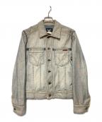 DOLCE & GABBANAドルチェ＆ガッバーナ）の古着「ユーズド加工デニムジャケット」｜インディゴ