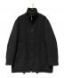 BOSS HUGO BOSS（ボス ヒューゴボス）の古着「スタンドカラーウールコート」｜ブラック