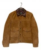 Schottショット）の古着「スエードワークジャケット」｜ブラウン