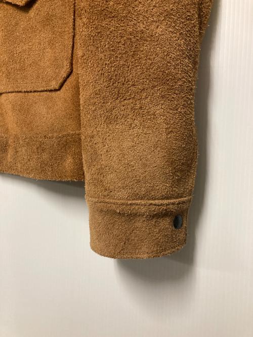 Schott（ショット）Schott (ショット) スエードワークジャケット ブラウン サイズ:38の古着・服飾アイテム