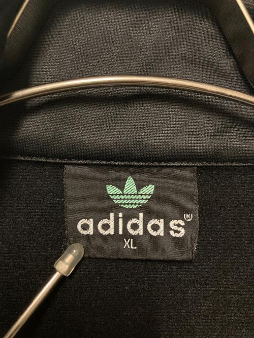 adidas（アディダス）adidas (アディダス) 70s スリーストライプトラックジャケット ブラック サイズ:XLの古着・服飾アイテム