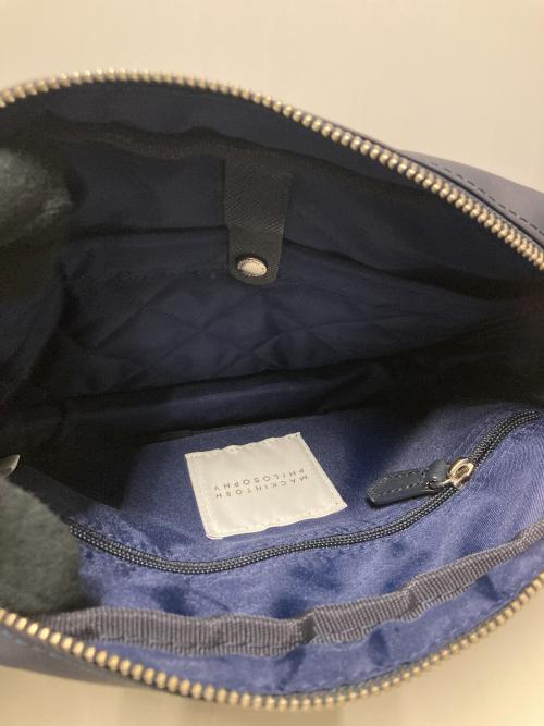 MACKINTOSH PHILOSOPHY（マッキントッシュ フィロソフィー）MACKINTOSH PHILOSOPHY (マッキントッシュ フィロソフィー) ショルダーバッグ ネイビーの古着・服飾アイテム