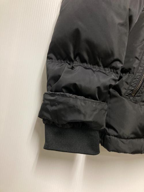 BLACK LABEL CRESTBRIDGE（ブラックレーベル クレストブリッジ）BLACK LABEL CRESTBRIDGE (ブラックレーベル クレストブリッジ) 裏地チェックホワイトグースダウンジャケット ブラック サイズ:Lの古着・服飾アイテム