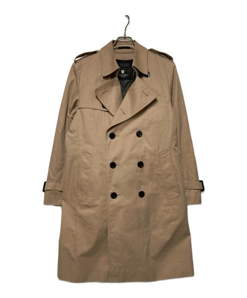 BLACK LABEL CRESTBRIDGE（ブラックレーベル クレストブリッジ）BLACK LABEL CRESTBRIDGE (ブラックレーベル クレストブリッジ) チェックキルトライナー付きトレンチコート ベージュ サイズ:Mの古着・服飾アイテム