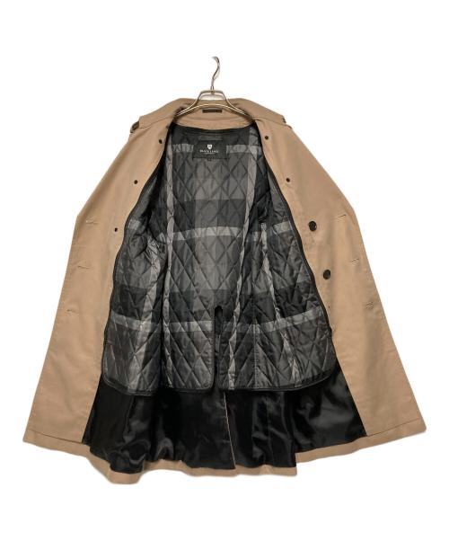 BLACK LABEL CRESTBRIDGE（ブラックレーベル クレストブリッジ）BLACK LABEL CRESTBRIDGE (ブラックレーベル クレストブリッジ) チェックキルトライナー付きトレンチコート ベージュ サイズ:Mの古着・服飾アイテム