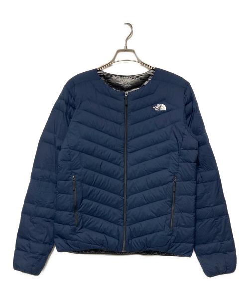 THE NORTH FACE（ザ ノース フェイス）THE NORTH FACE (ザ ノース フェイス) サンダーラウンドネックジャケット / ダウンジャケット ネイビー サイズ:Lの古着・服飾アイテム