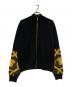 VERSACE（ヴェルサーチェ）の古着「ジップアップニットジャケット」｜ブラック