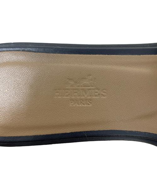 HERMES（エルメス）HERMES (エルメス) オランサンダル 021056Z PE ブラック サイズ:35の古着・服飾アイテム