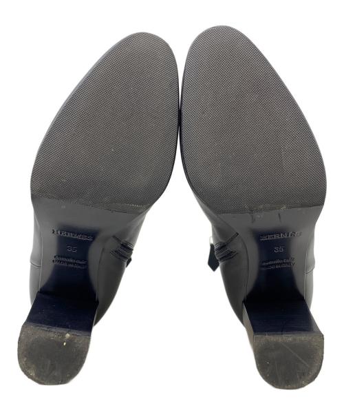 HERMES（エルメス）HERMES (エルメス) サンジェルマンブーツ 182102Z ブラック サイズ:35の古着・服飾アイテム