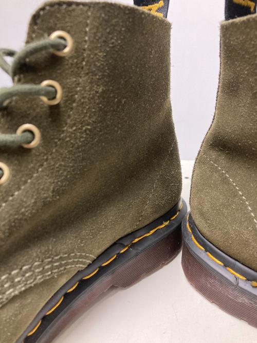 Dr.Martens（ドクターマーチン）Dr.Martens (ドクターマーチン) スウェード6ホールブーツ カーキ サイズ:UK7の古着・服飾アイテム